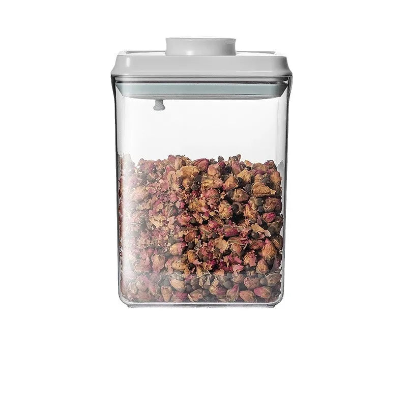 boîtes rangement transparentes hermétiques sans BPA alimentaires sèche noix moderne minimaliste washables