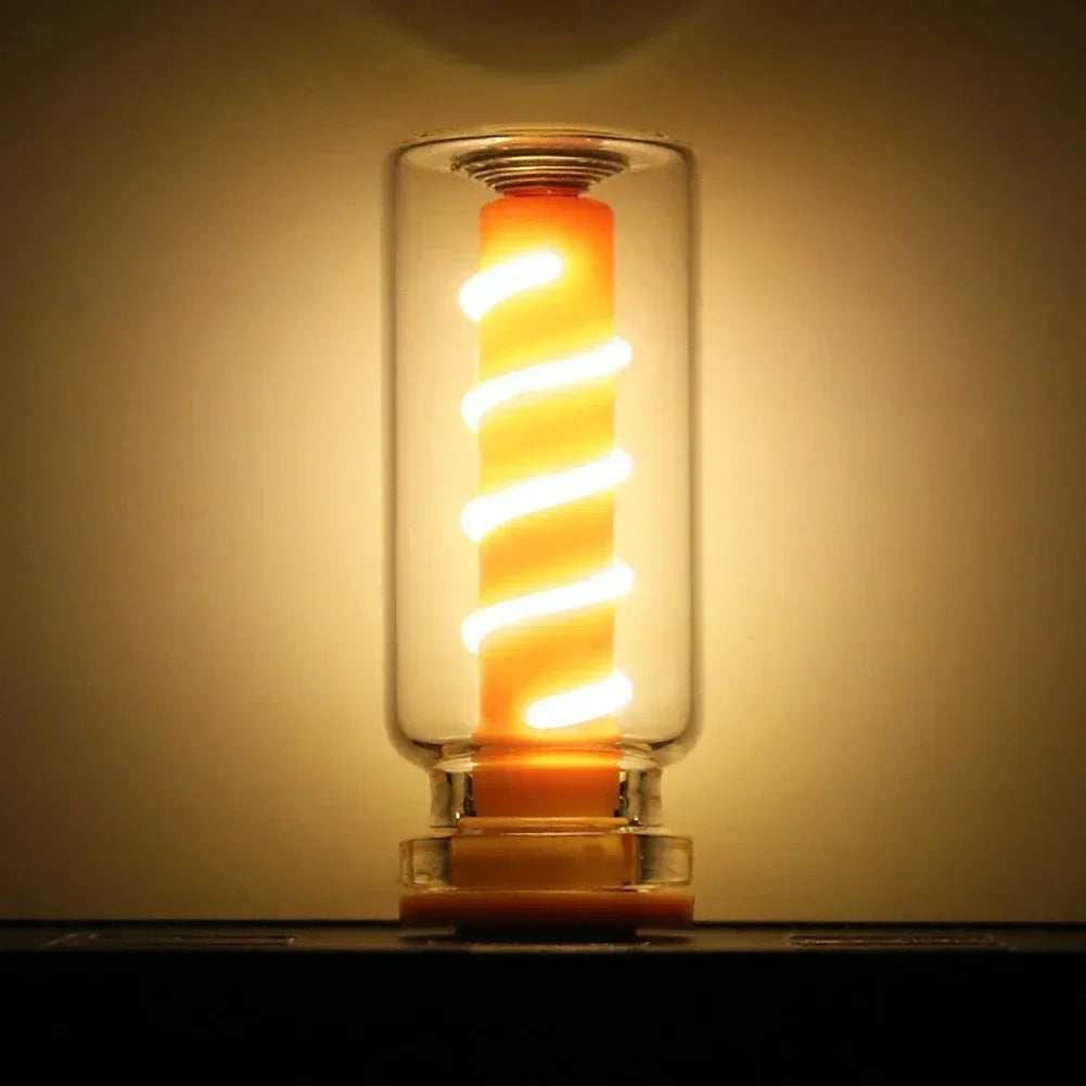 clé usb transparent spirale flexible lampe ambiance adhésive éclairage moderne veilleuse camping