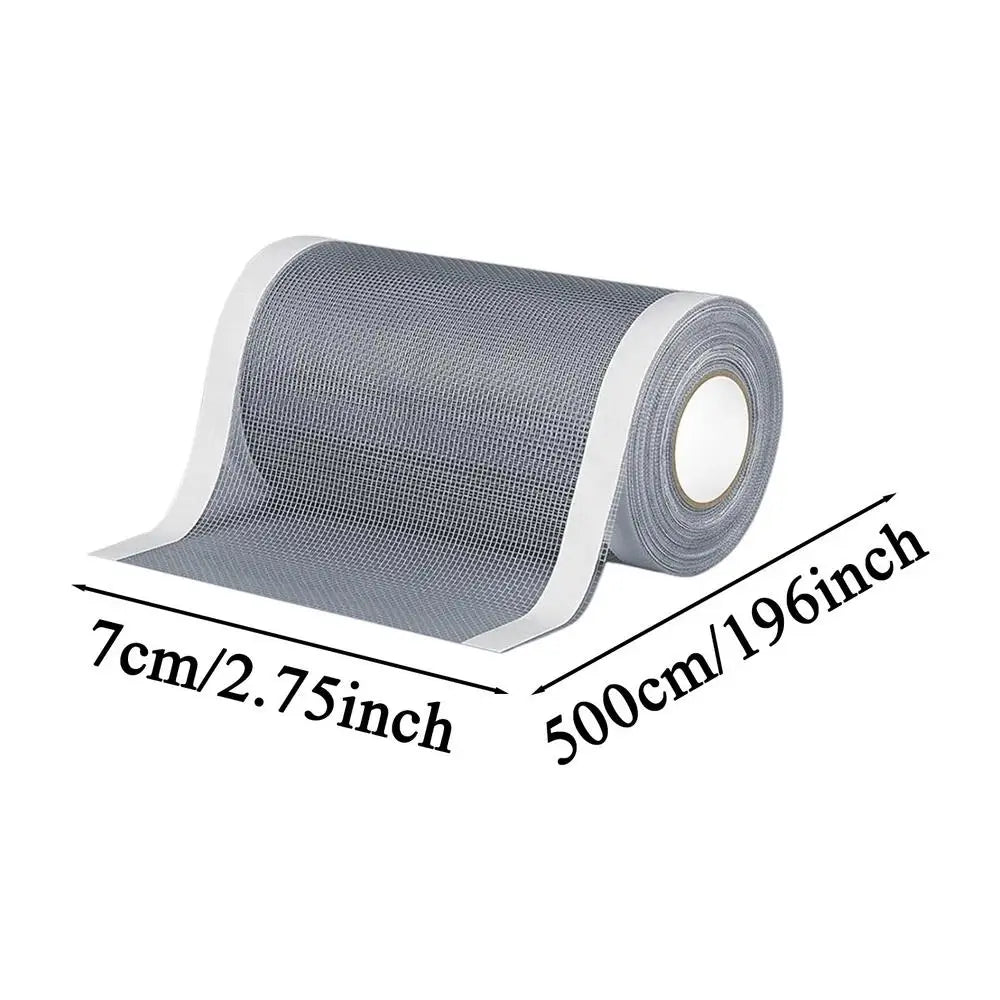 ruban réparation moustiquaire porte adhésif nylon anti insectes déchirures trous rv tente semi transparent