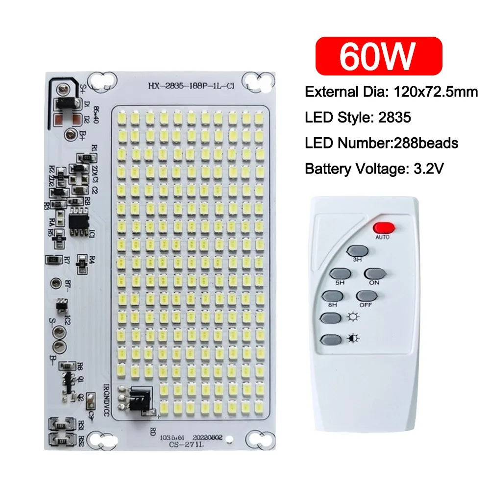 panneau led solaire blanc moderne 10w 15w 25w 40w 60w 100w led transistors condensateurs