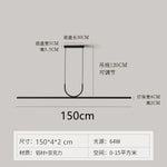 lampe suspendue moderne minimaliste led blanc noir flux lumineux variable facile certifications multiples