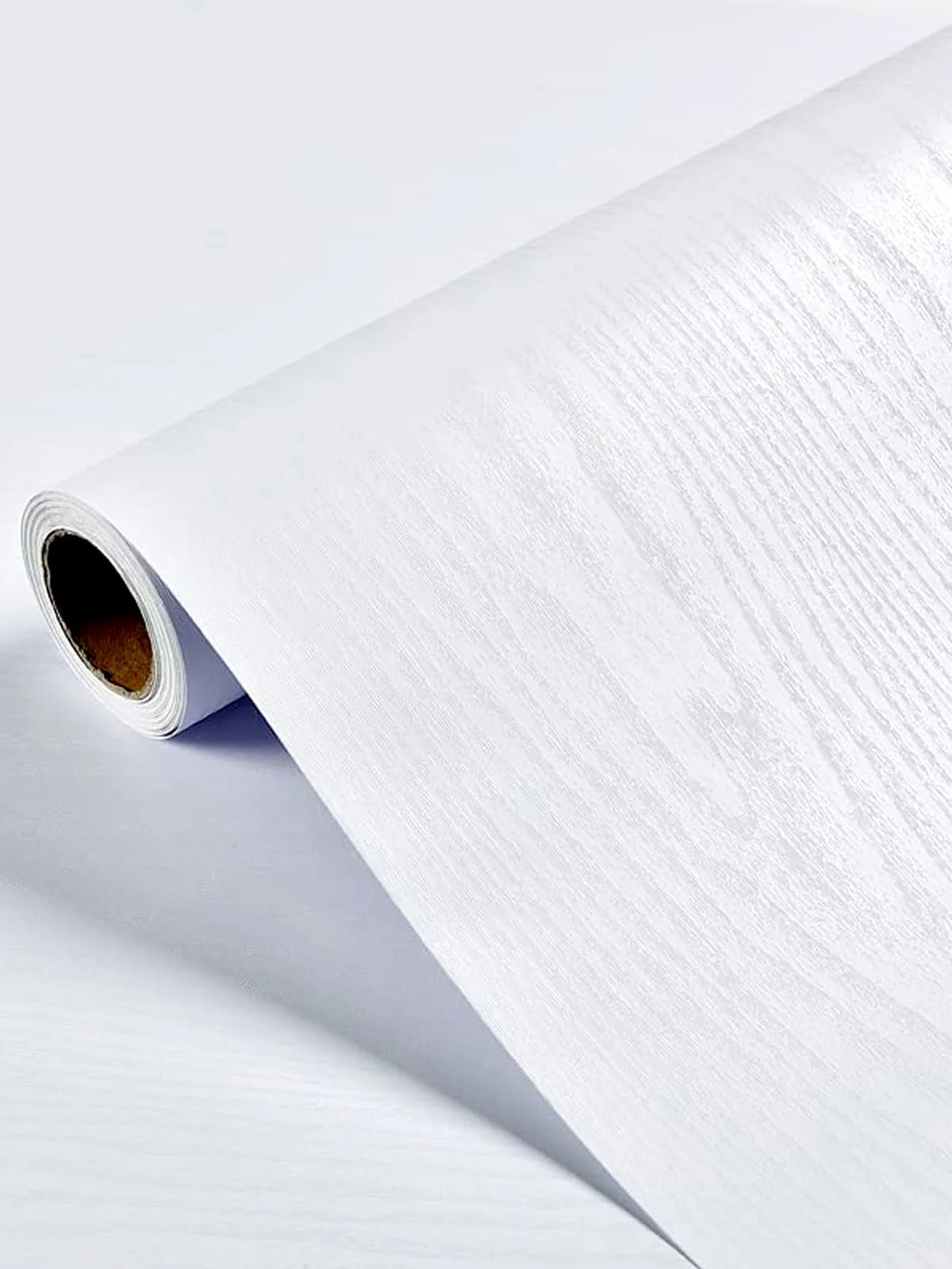 papier peint auto adhésif imperméable vinyle blanc grain bois amovible moderne 30cm 40cm 50cm
