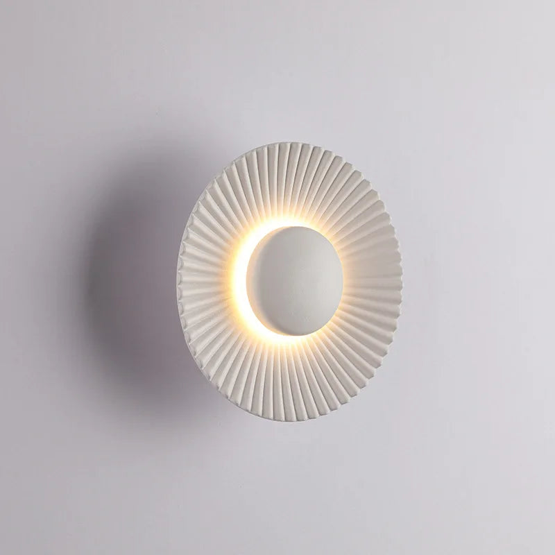 applique murale moderne or blanc led fixée mur chambre salon cuisine salle manger