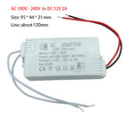 adaptateur led driver 12v 1a 6w 2a 24w 3a 36w 4a 48w 5a 60w