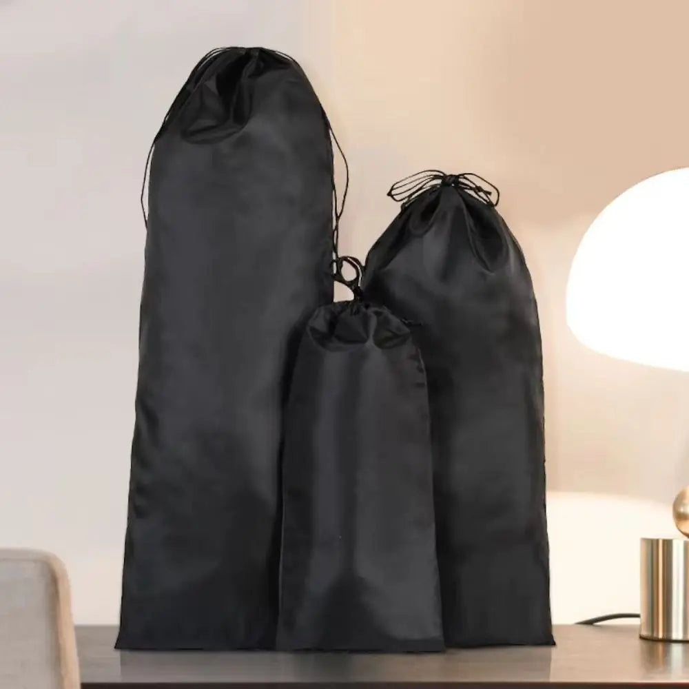 sac rangement polyestère noir multiple usage cordon long étanche organisation moderne