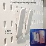 porte serviettes blanc noir clips boîte rangement moderne minimaliste plastique
