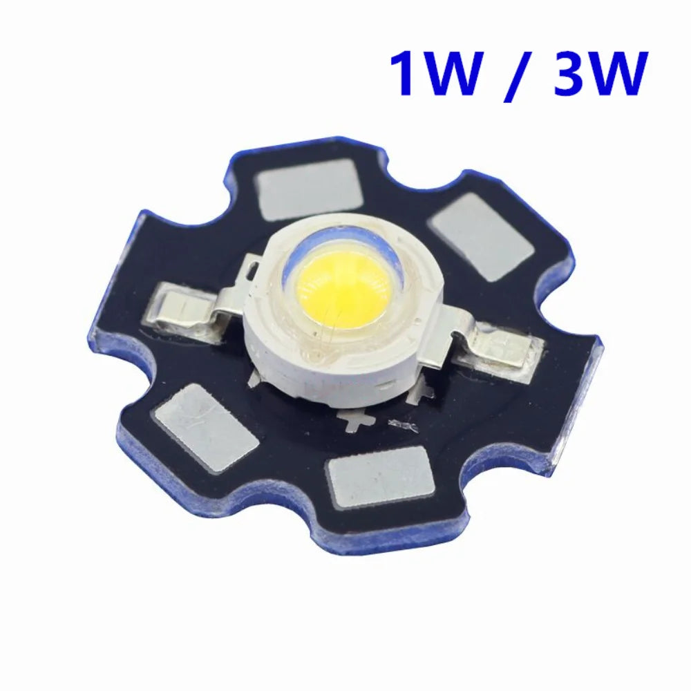 diodes led 1w 3w blanc chaud moderne projecteur downlight 10 pièces