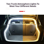 ruban lumineux blanc moderne ambiant intérieur voiture décoration LED 2m 4m lumière chaude