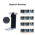 lampe lecture rechargeable led ajustable niveaux luminosité clip portable livre étudiant eye comfort