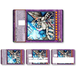 autocollants cartes crédit multicolores dessin animé illustrations fantastiques adhésifs protection cartes jeu set collection