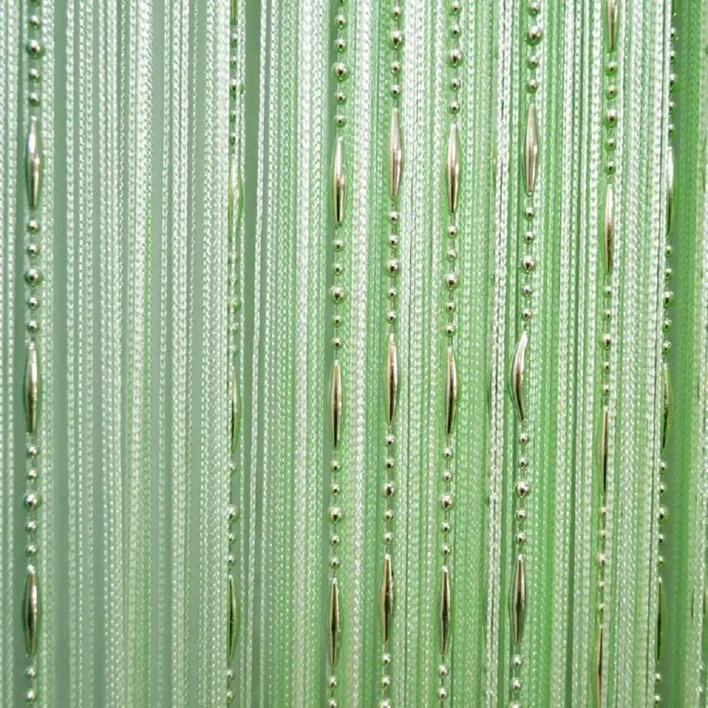 rideau chaînes noir beige rouge vert moderne translucide echangement possible