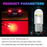 ampoules led blanc bleu rouge vert jaune transparentes modernes 12v 24v 50pcs