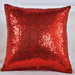 housses coussin paillettes or modernes adhésives polyester 40x40cm decoration maison festive