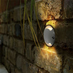lampe led argentée ip67 moderne 12v 1w 60lm vis fixation