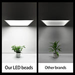 plaque led moderne 30cm 30cm blanc haute luminosité écoénergie aluminium minimaliste