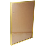 Cadre photo gold noir minimaliste 30x42cm accrochage mur table a3 poster moderne