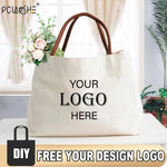 sac main tote bag toile coton beige clair moderne portable