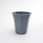 Pots plante modernes plastique blanc noir gris bleu 10x8x9.5cm 6.8x4.8x7.4cm minimaliste