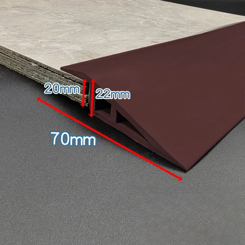 joint transition sol moderne gris marron beige noir adhésif plat lisse finition bord decoration