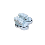 chaussures sport miniatures toile coton classiques baskets couleurs variées opaques enfants accessoires poupées