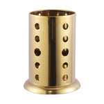 porte couteaux moderne acier inoxydable doré rangement couteaux bois utiles multiple lave vaisselle safe
