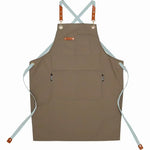 tablier ajustable imprimé logo brodé noël noir beige poche glissière ciseaux opaquet classique