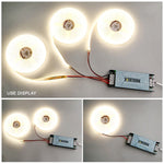 Transformateur lumière LED 12V 24V 60W 100W bleu moderne sans bruit fixations