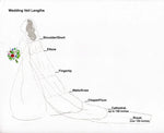 voile mariage blanc fleurs relief bord appliqué nylon polyester classique longueur cathédrale translucide femme