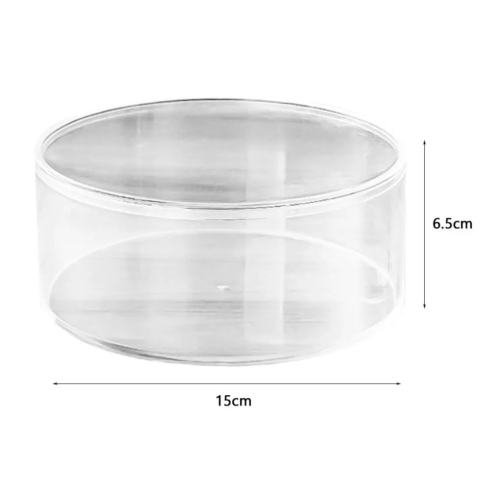 boîtes rangement transparentes plastique modernes tailles variées anti poussière couvercle minimaliste