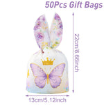 boîtes pop corn décoratives papillons rose violet doré fête anniversaire mariage baptême fille