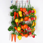 décoration murale guirlande fruits artificiels moderne réaliste clips vert rouge jauneintérieur