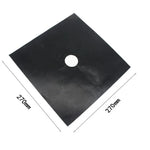 protège plaque cuisinière adhésif gris noir antiadhésif réutilisable moderne ecofriendly