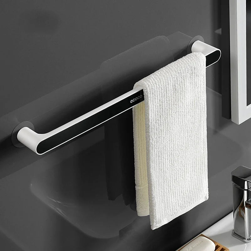 porte serviettes mural moderne texture tissée blanc bleu doré violet fixe salle bain kitchen
