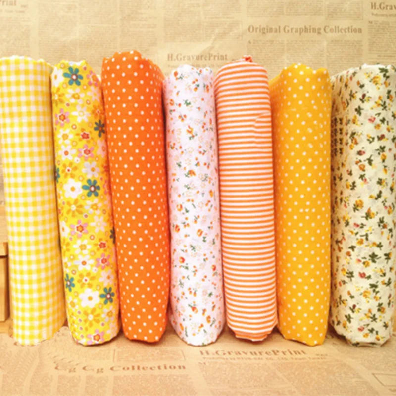 tissus coton imprimés fleurs pois vichy jaune rouge violet bricolage couture artisanat jacoard opaques