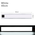luminaire led rectangle mural adhésif blanc moderne rechargeable capteur mouvement chambre cuisine