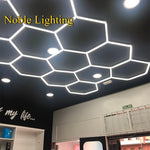 ruban led blanc hexagonal moderne adhésif 565mm 6500k 2000lm 50000h