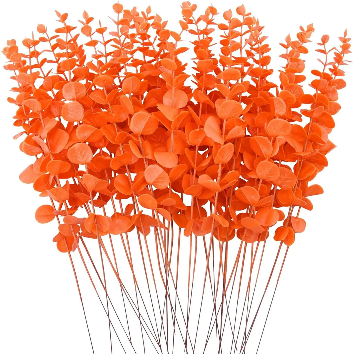 bouquet artificiel feuilles vertes naturel minimaliste ruban blanc vase blanc tapis beige ornement extérieur