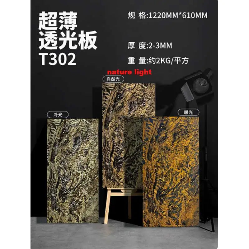 plaque décorative murale marbre moderne or noir 1.2x0.6m pvc composite matériaux
