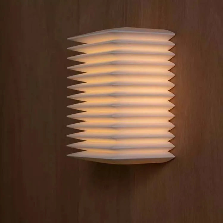 lampe murale moderne blanc rayures horizontales éclairage intérieur fixe led quotidien