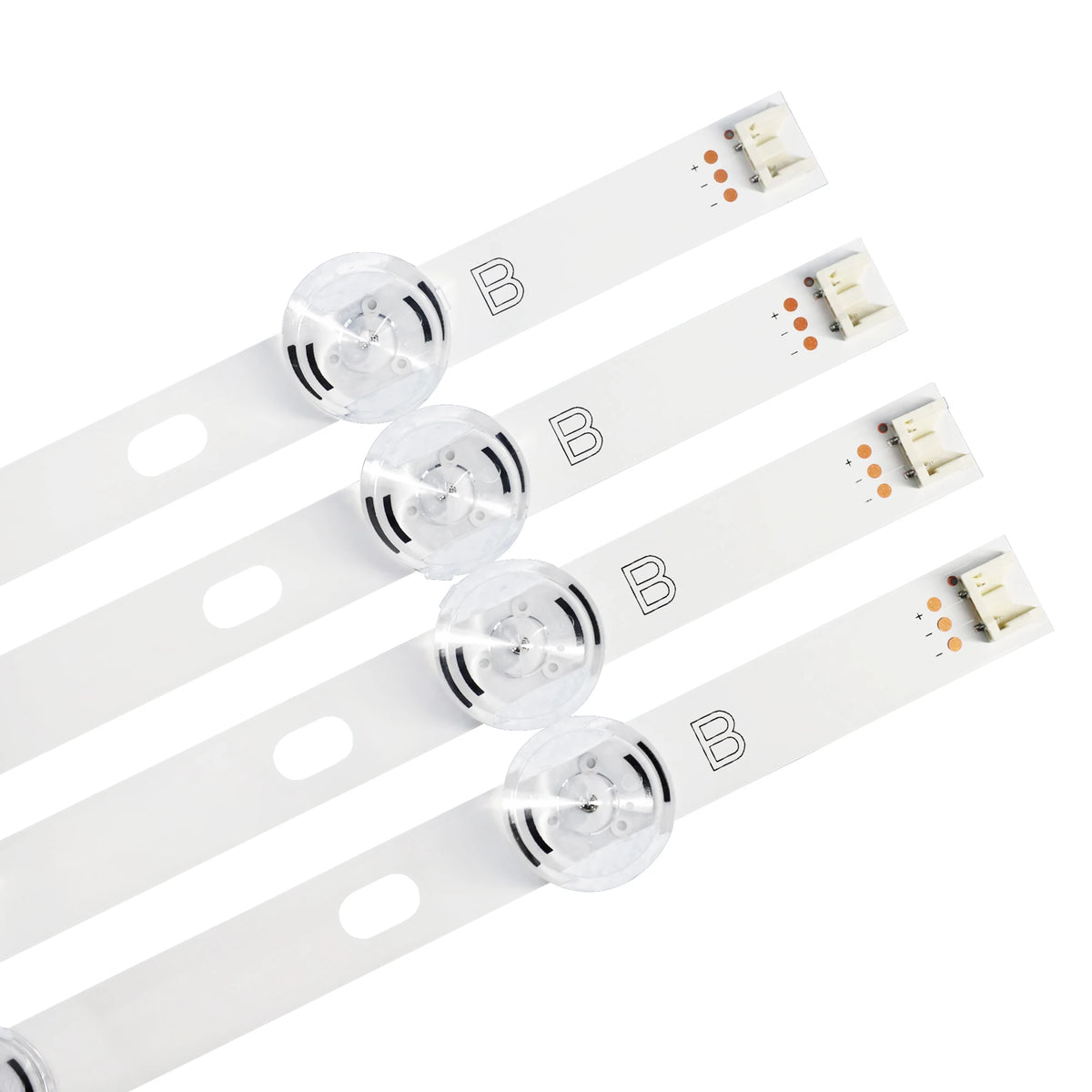 barres lumineuses led blanc industriel connecteurs technologie backlight écran fixations
