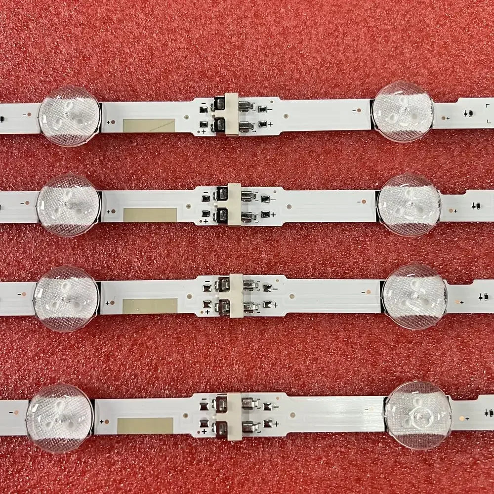 bande lumineuse led blanc moderne clips télévision rétro éclairage fixations inclusées
