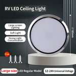 lampe led moderne adhésive éclairage intérieur véhicule blanc 6000k tactile 12v 24v 185mm 150mm