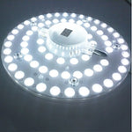 plafonnier led rond blanc moderne clips fixation 12w 18w 24w 36w 110240v