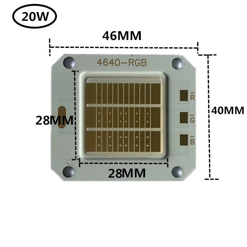 ampoule led rgb 10w 20w 30w 50w 24v gris clair moderne fixations