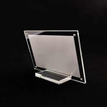 support présentation transparent moderne clips documents affiches certificats étiquettes prix a4 a5 a6 clips