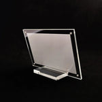 support présentation transparent moderne clips documents affiches certificats étiquettes prix a4 a5 a6 clips