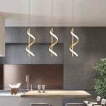 suspension lumineuse spirale blanc moderne éclairage chambre salon 220v flux lumineux 249 2000
