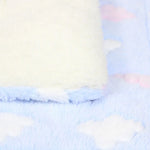 tapis épais coussin animal doux gris bleu clair rose jaune vert pastel cœur étoiles