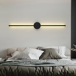 appliques murales modernes led noir minimaliste cuisine chambre salon entrée étude 2000 82000 lumens