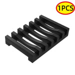 bac savon silicone gris moderne bac savon noir grille salle bain économique